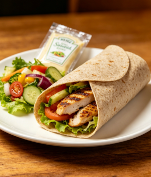 Grilled Chicken Wrap Set